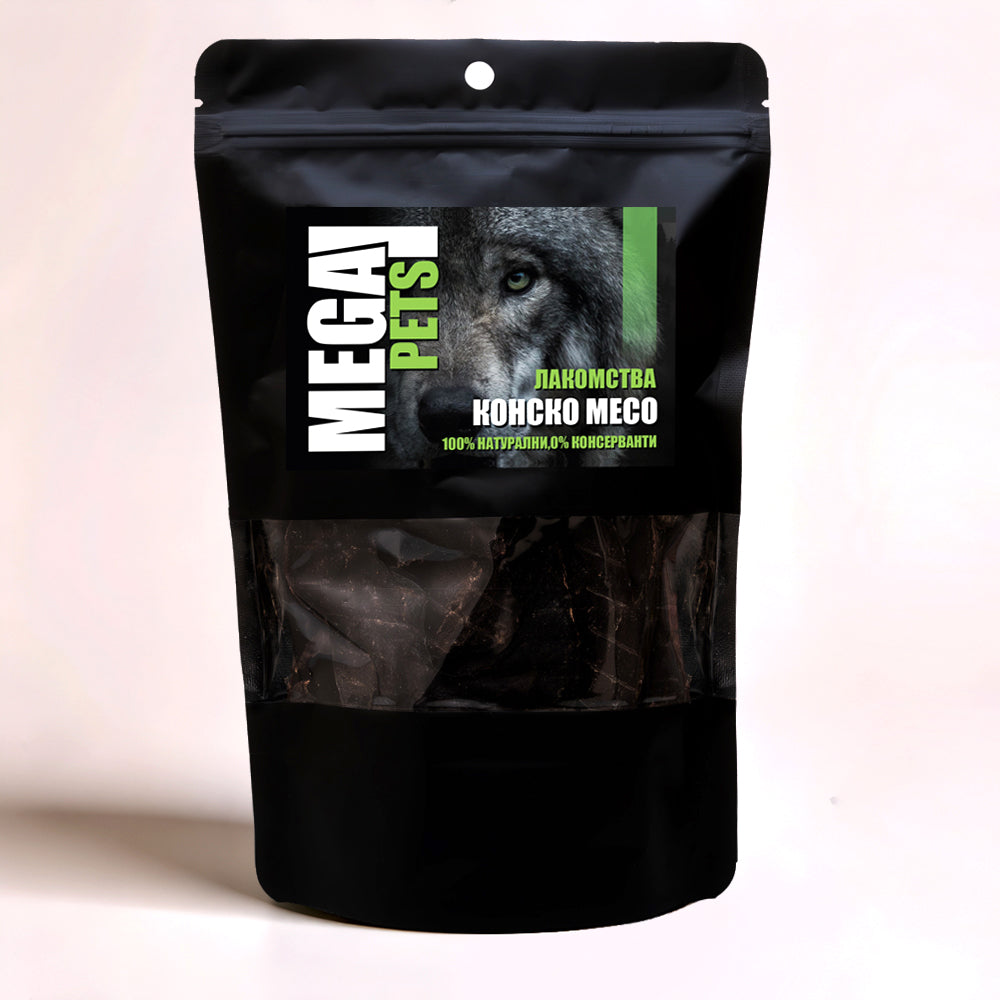 MEGA PETS Лакомство с КОНСКО МЕСО